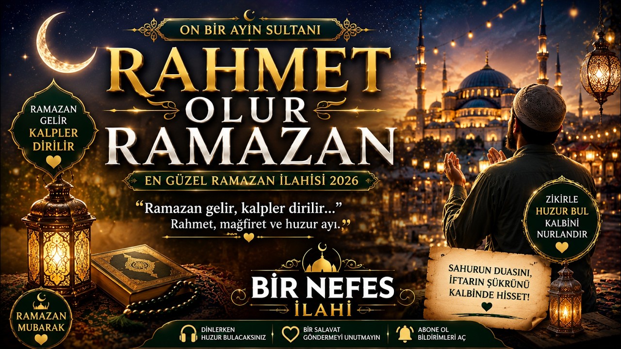 Rahmet Olur Ramazan | Ramazan İlâhisi |  Bir Nefes İlahi