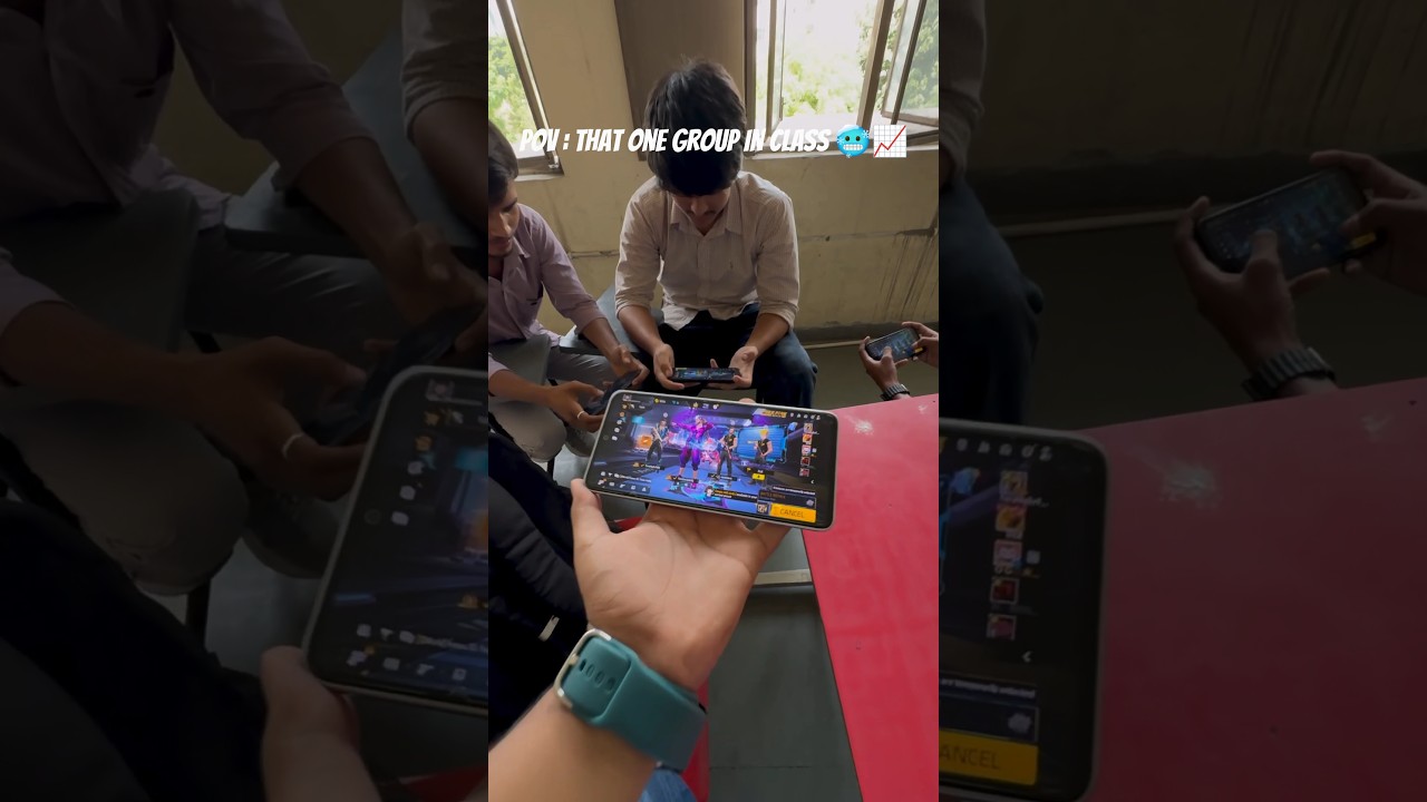 POV : Free Fire Lover In Every Class 🥶📈 #shorts #relatable #freefire
