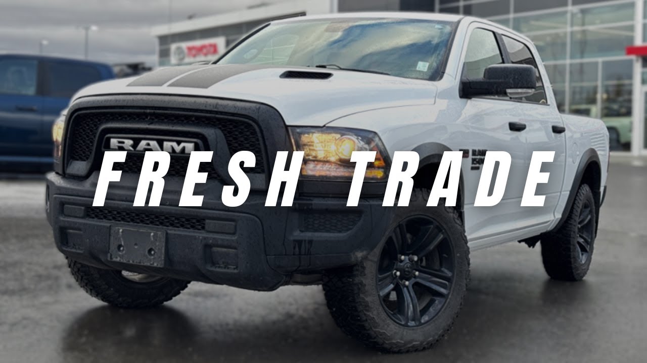 FRESH TRADE -  2024 RAM 1500 CLASSIC  - CRANBROOK TOYOTA