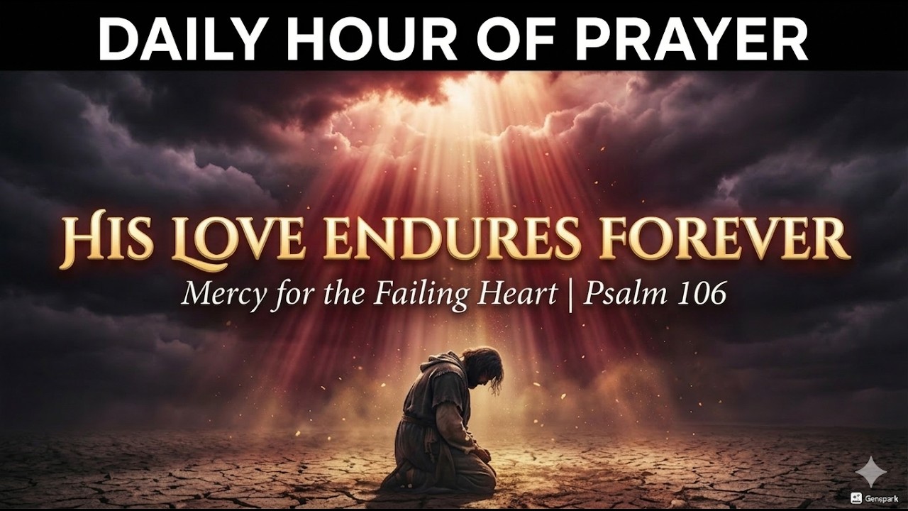 His Love Endures Forever | Mercy for the Failing Heart | Psalm 106 | Daily Hour of Prayer
