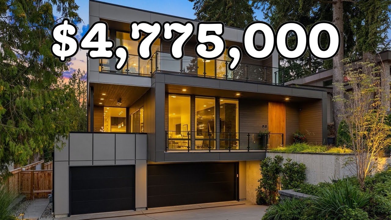 Inside a $4,775,000 MANSION in Bellevue, Washington! I House Tour