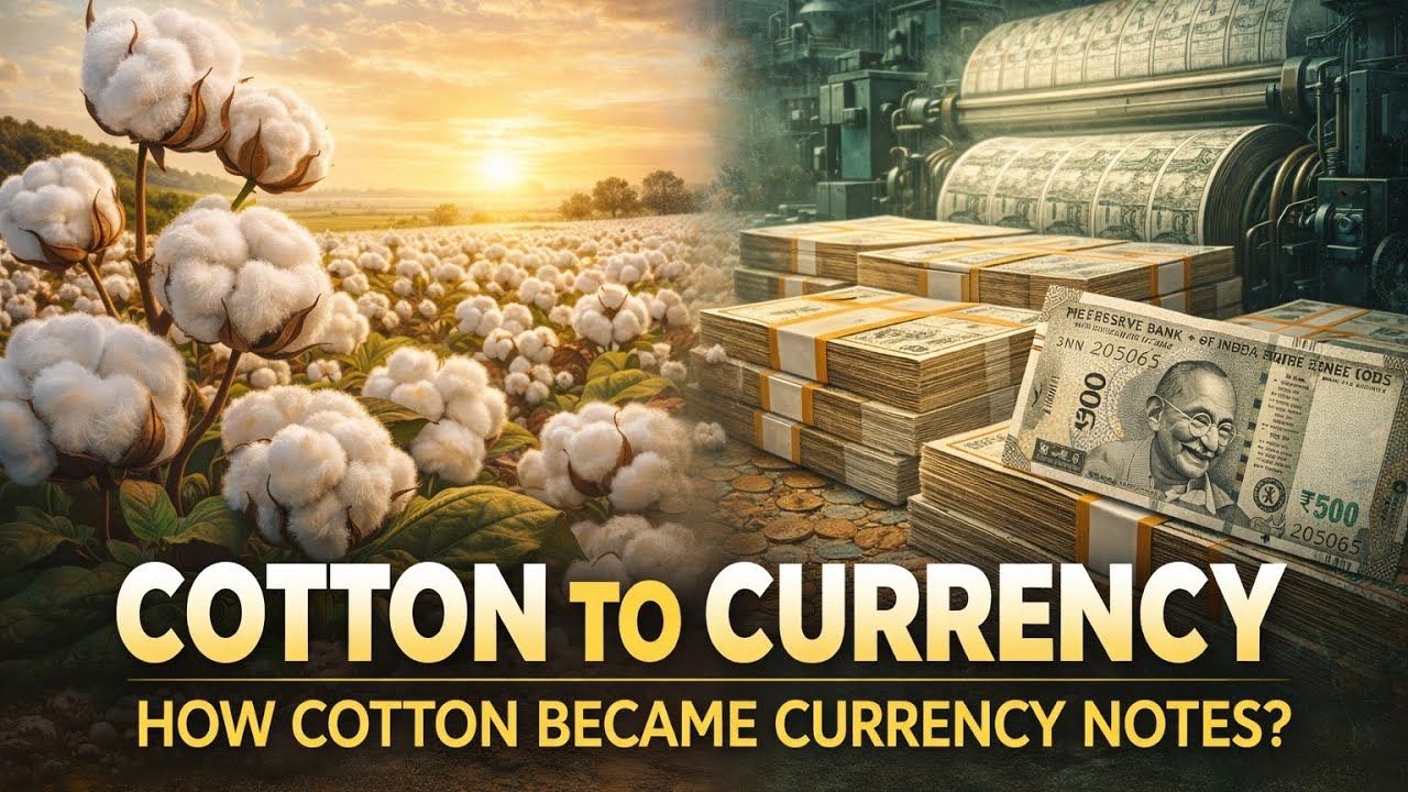This Is Not Paper! How Cotton Becomes Currency| The Secret Life of a Currency Note