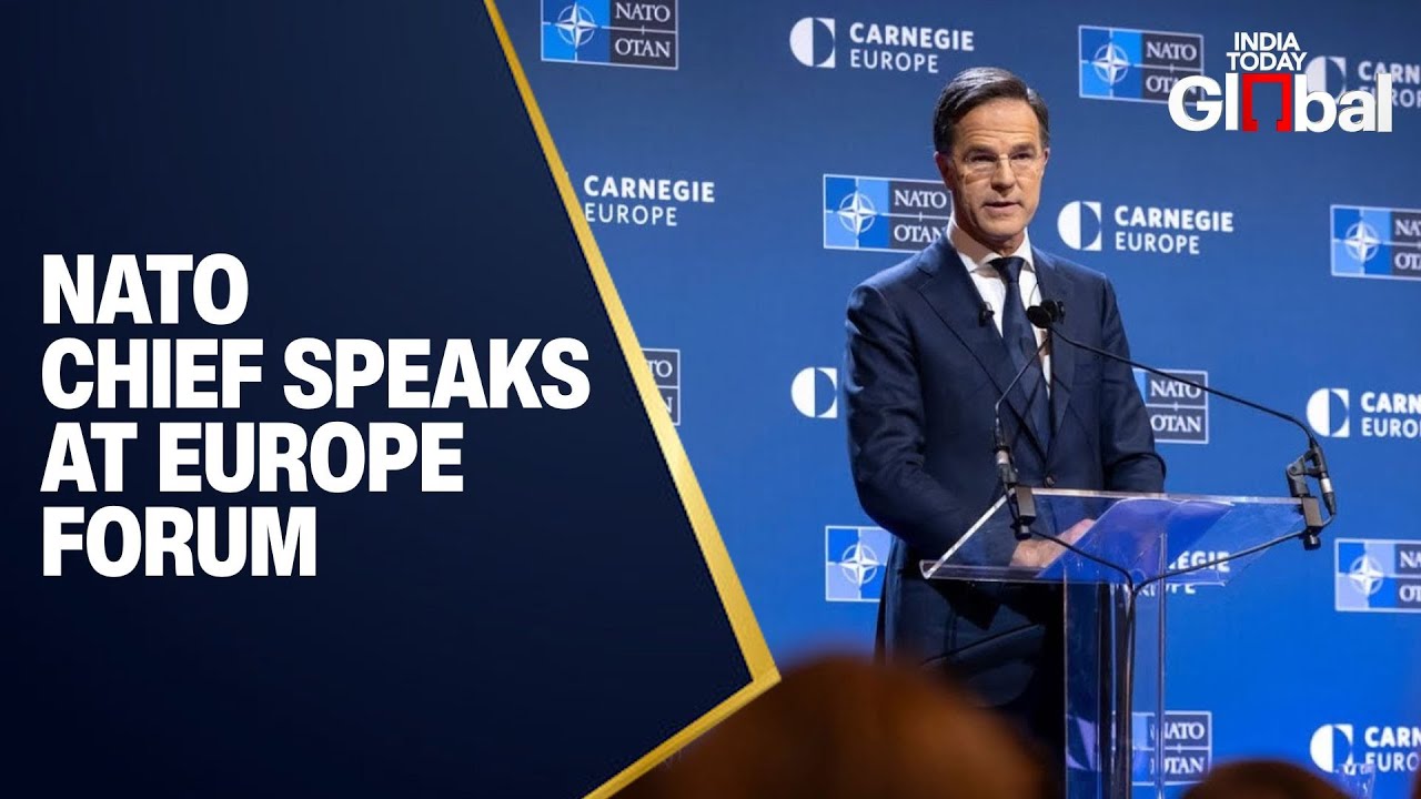 LIVE | NATO Chief Mark Rutte Speaks at Global Europe Forum