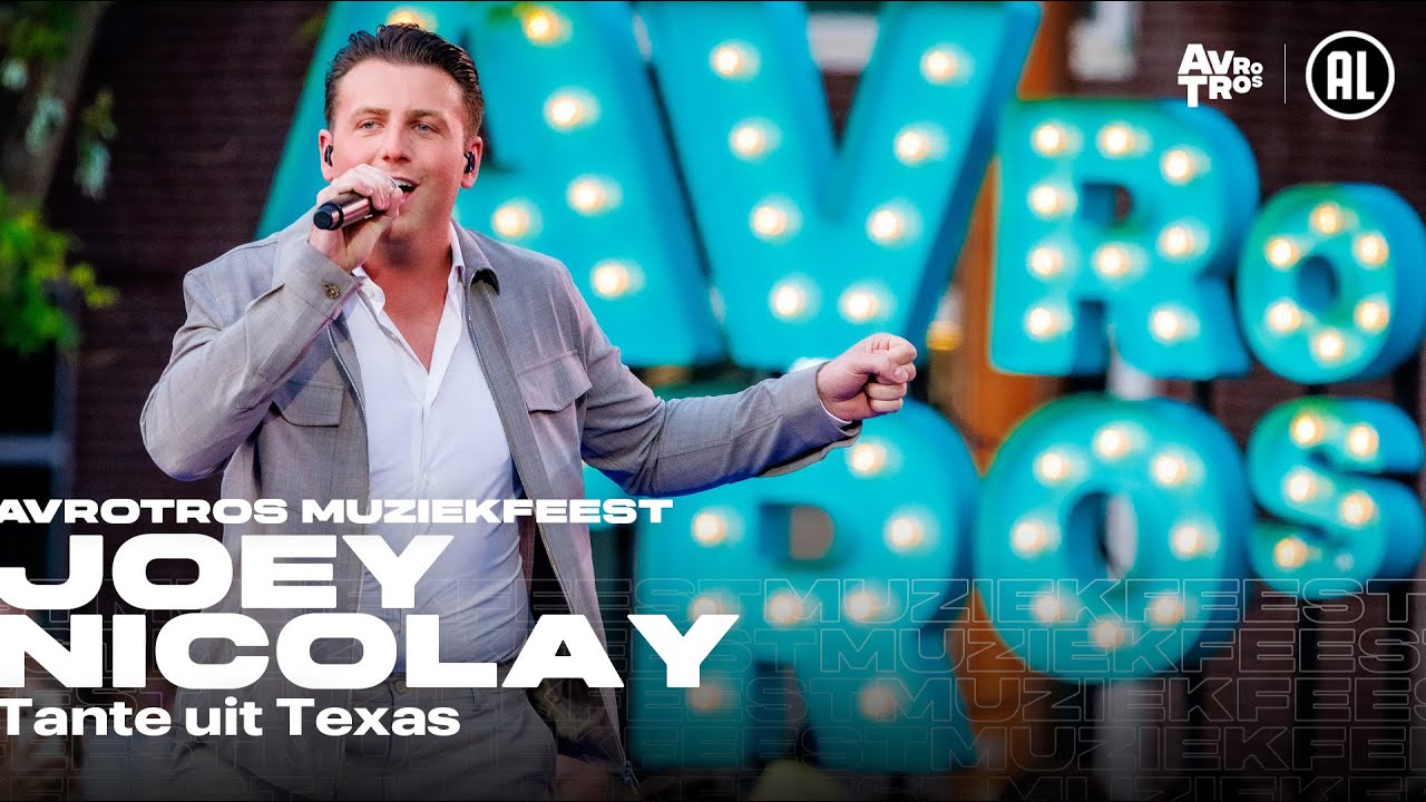 Joey Nicolay - Tante uit Texas (LIVE) • Muziekfeest op het Plein 2025
