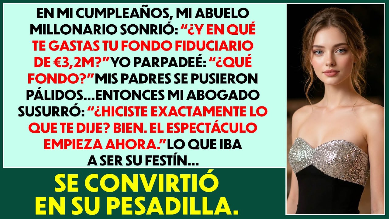 Mis abuelos ricos preguntaron: «¿Cómo gastas tu fideicomiso de 3,2M$?» Yo: «¿Qué fideicomiso?»