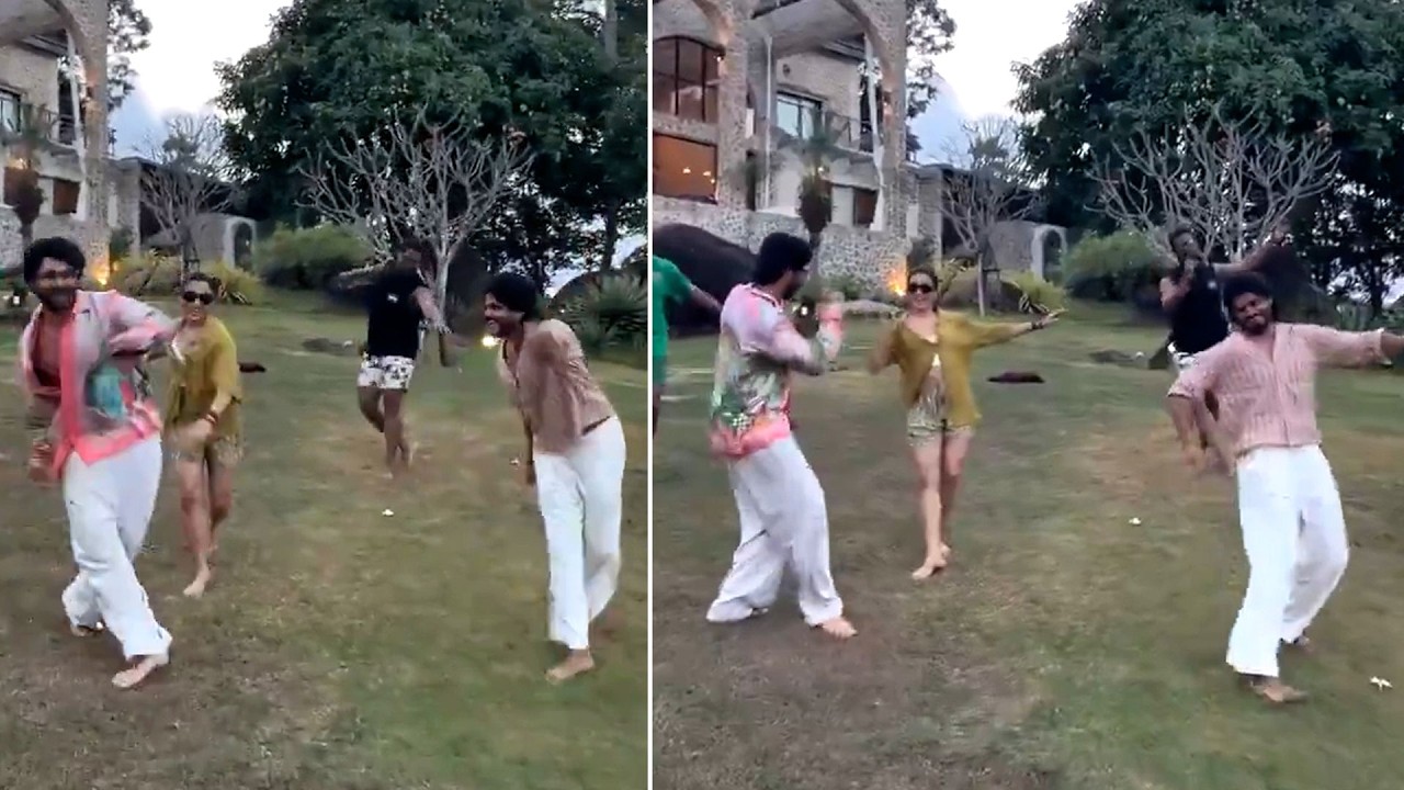 Vijay Deverakonda, Rashmika Mandanna & Anand Deverakonda Dance Video | #Virosh