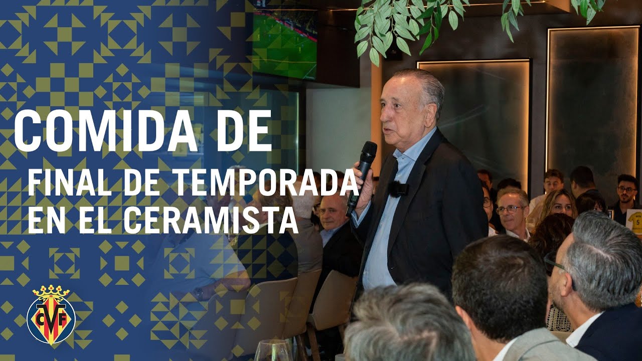 Comida de final de temporada en El Ceramista