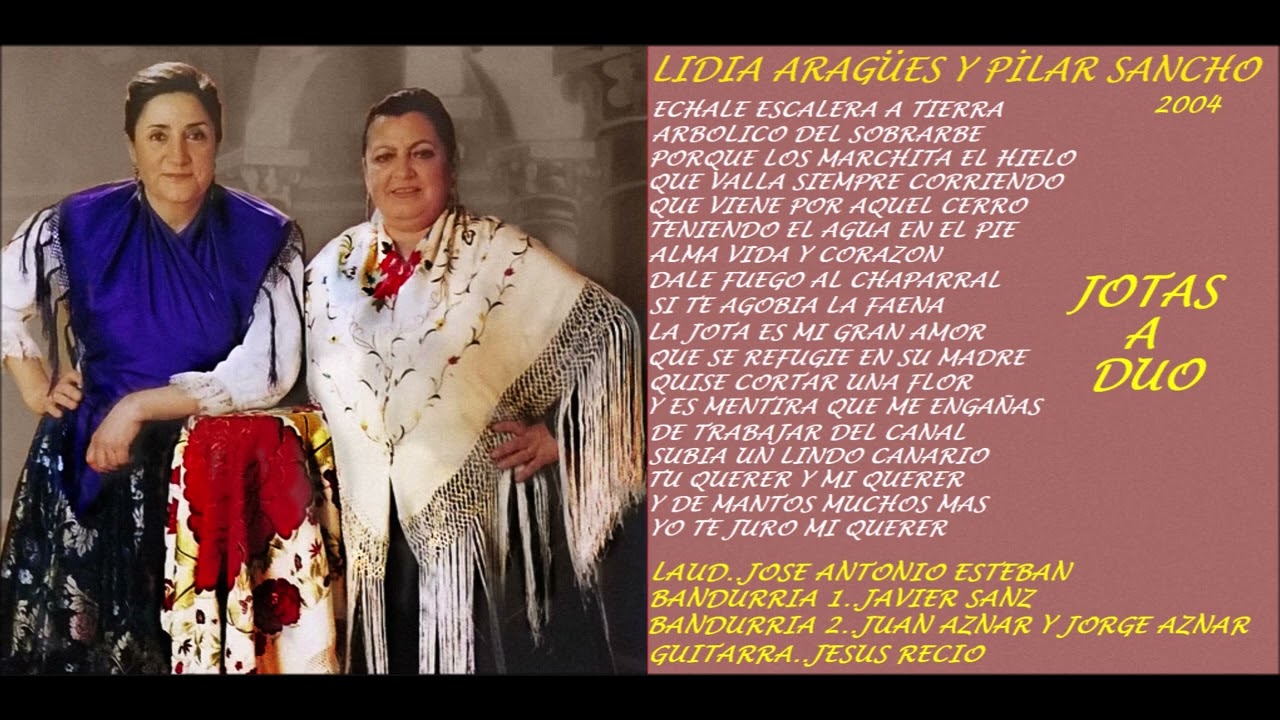 LIDIA Y PILAR .JOTAS A DUO .2. 2004 .