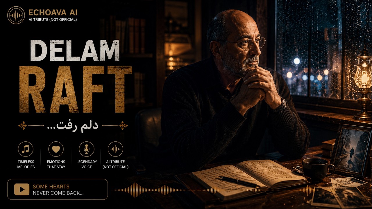 Siavash Ghomayshi &ndash; Delam Raft (AI by ECHOAVA) | سیاوش قمیشی - دلم رفت