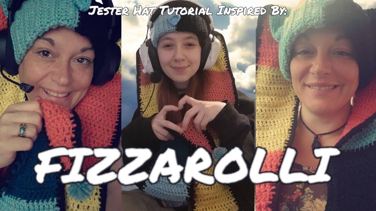 Jester Hat Inspired By Fizz Crochet Tutorial