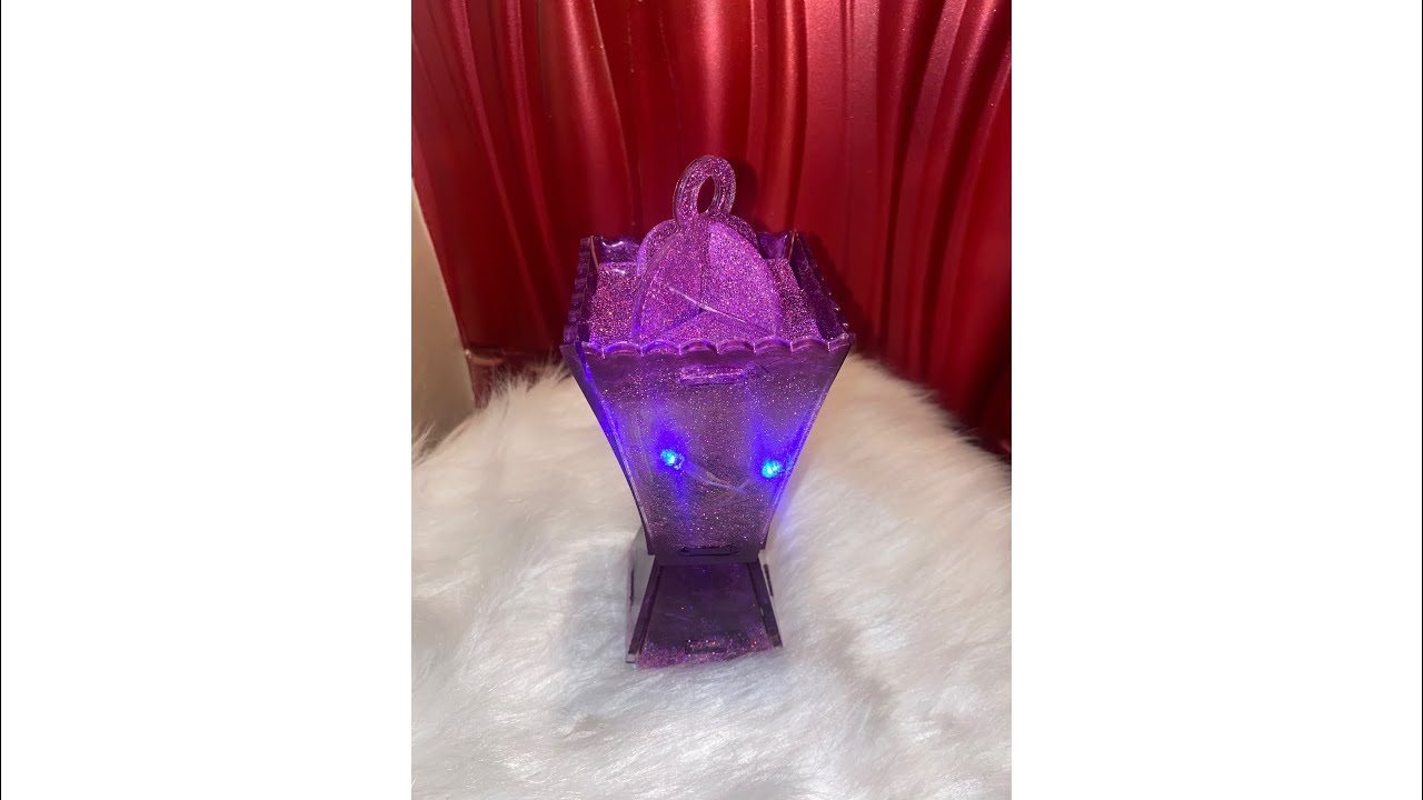 فانوس رمضان ولزقه وتجميعه بطريقه سهله.وتجربه قالب المره الواحده #resin #ريزين #تعليم #resinnova