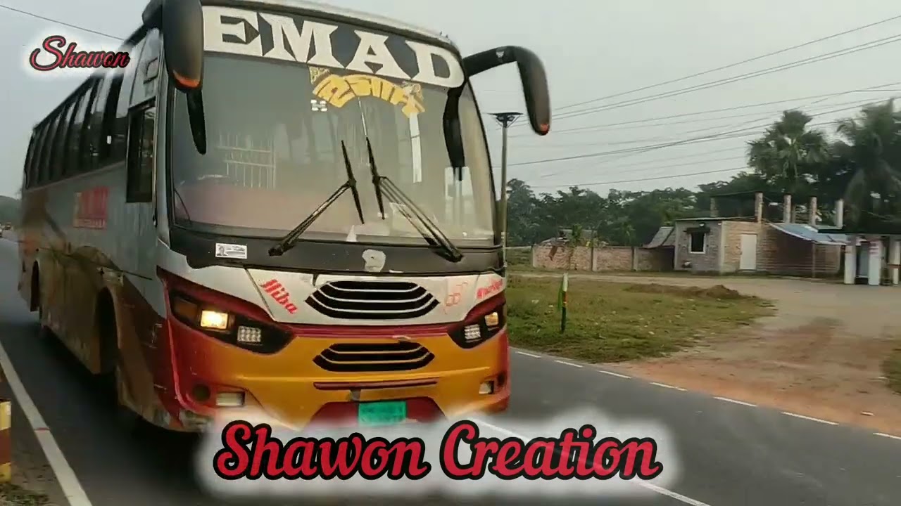 খুলনার রাইজিং স্টার ইমাদ পরিবহন।।যাত্রী সেবার এক ধাপ এগিয়ে।।এবং খুলনার দ্বিতীয় সর্বোচ্চ ট্রিপ দাতা🔥