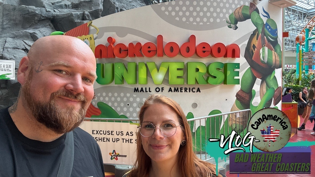 FREIZEITPARK NICKELODEON UNIVERSE in der Mall of America & Neuer Alpine Coaster in Action - VLOG
