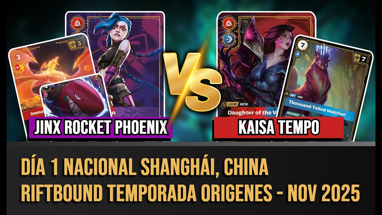 ¡Jinx sorprende en el Nacional de Shanghai! |🔴🟣Jinx vs Kaisa🔴🔵