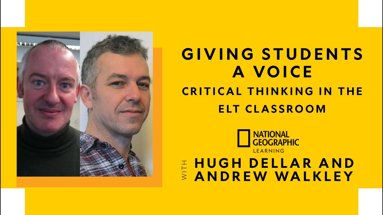 Giving Students a Voice: Critical Thinking in the ELT Classroom