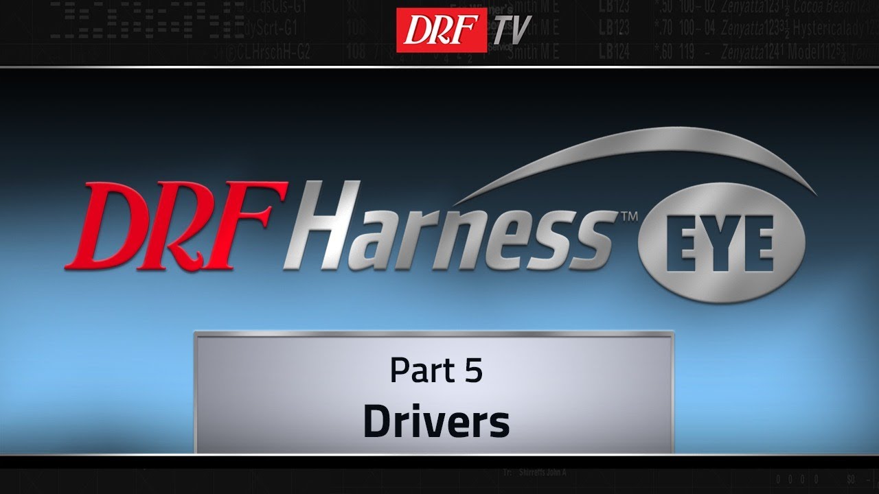 Learn to bet Harness Racing Part 5 - Drivers