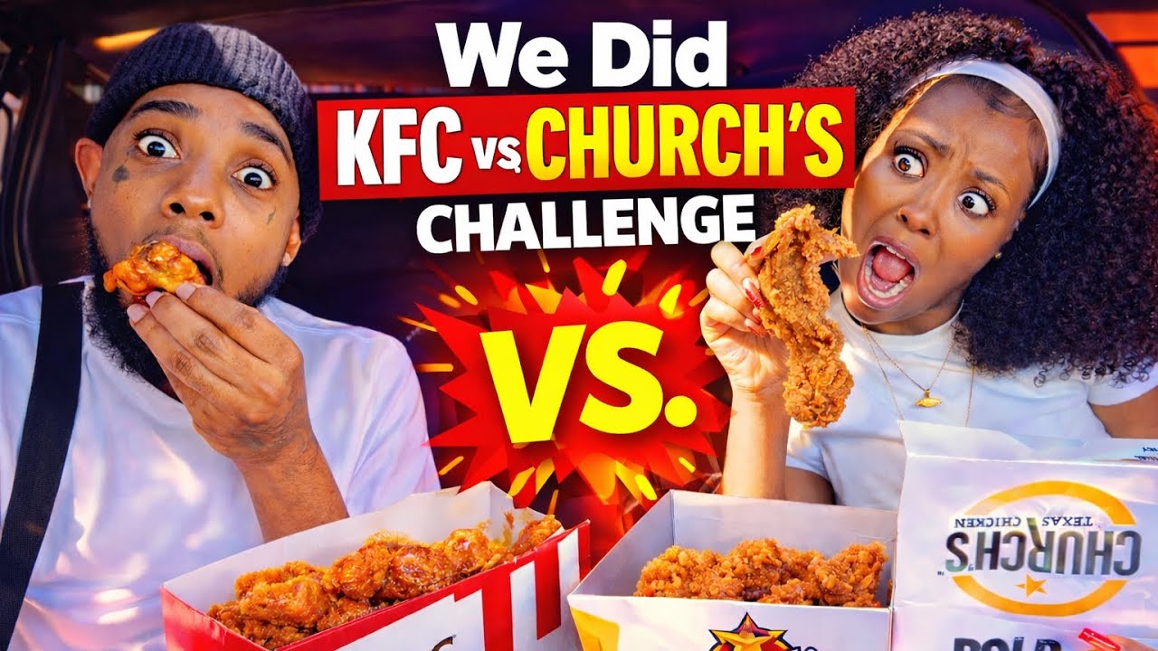 KFC vs Church’s… The Results SHOCKED Us 😳