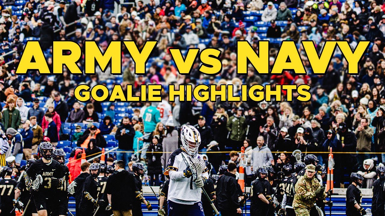Army vs Navy | GOALIE HIGHLIGHTS