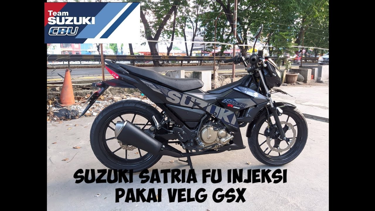 Suzuki Satria fu injeksi, Pakai velg Suzuki GSX 150