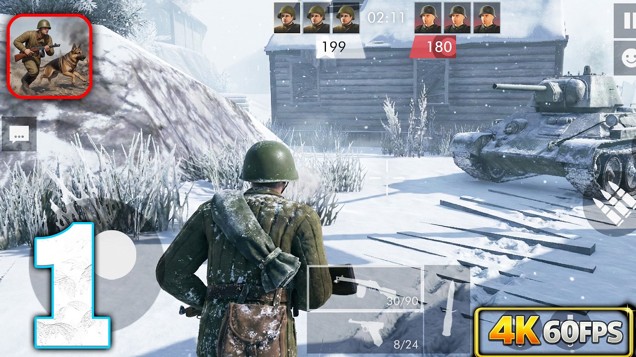 Warfare 1942: Online Shooter - Gameplay Walkthrough Part 1 (Android / iOS)