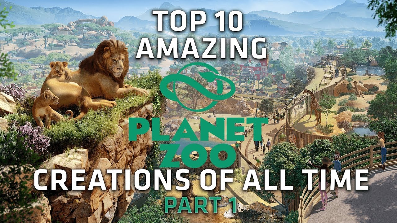Top 10 AMAZING Planet Zoo Creations - Part 1