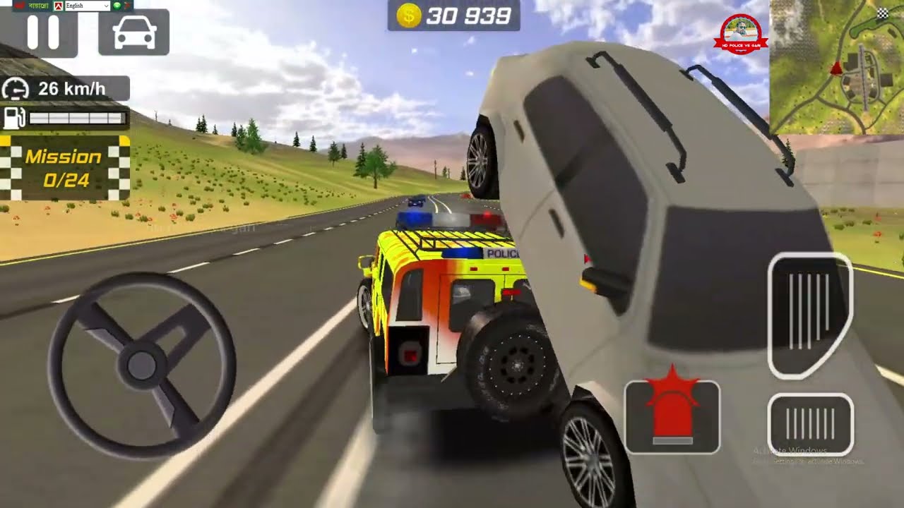 HD police vs gari game  police Gameplay Best Car Games Drift Gari Driving 2025 Android