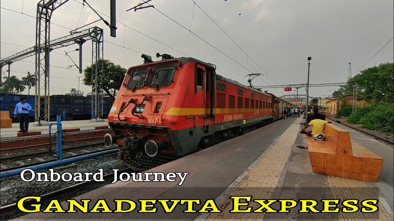 Onboard Journey: 13018 Azimganj-Howrah Ganadevta Express - Azimganj To Rampurhat - Indian Railways