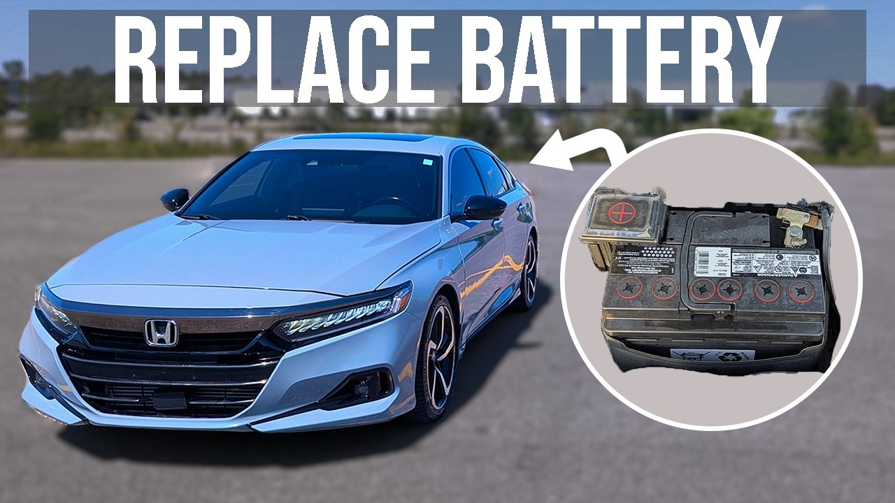 How to [EASILY] Replace the Battery - Honda Accord (2018-2022)