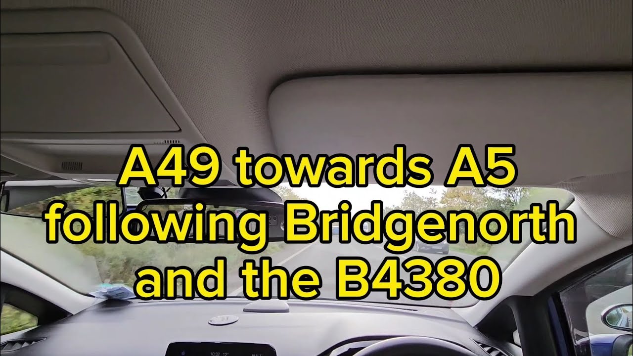 Shrewsbury driving test help. A49 to A5 following Bridgnorth.