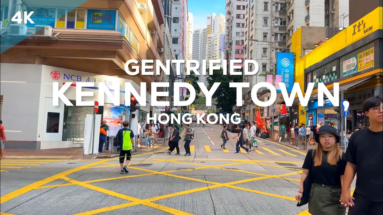 Walking the GENTRIFIED Kennedy Town in Hong Kong (4K)