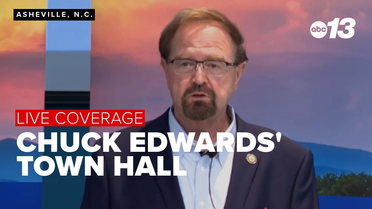 LIVE: Rep. Chuck Edwards holds town hall in North Carolina