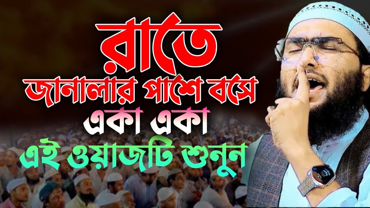 রাতে জানালার পাশে বসে একা একা এই ওয়াজটি শুনুন | Shuaib Ahmed Ashrafi 22012610:15