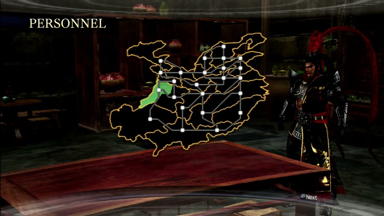 Dynasty Warriors 7 Empires - Lu Bu Empire Mode (Chaos Difficulty)