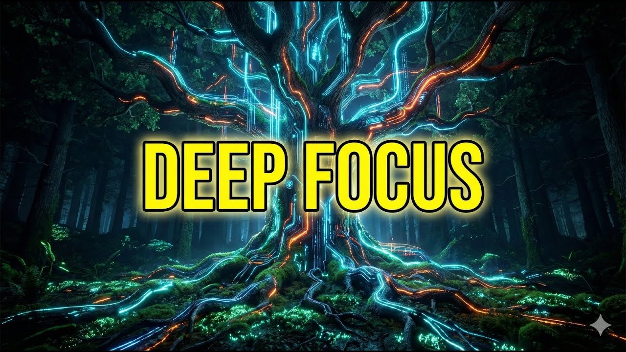 🔴 LIVE: Deep Focus & Flow State ⚡ Melodic Techno & Cinematic Beats for Coding / Gaming 24/7