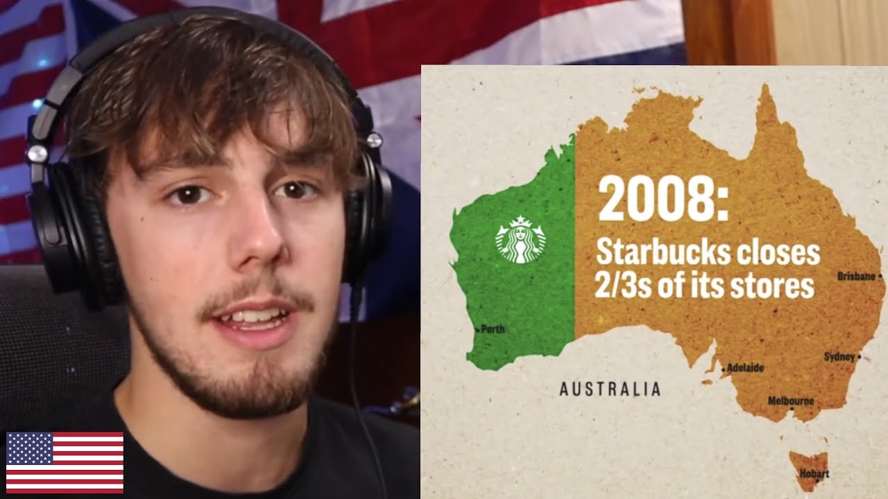 American Reacts to Why Starbucks Failed in Australia..