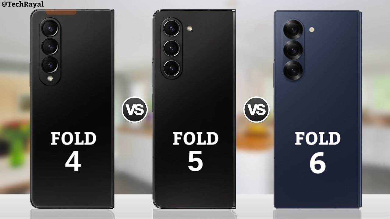 Samsung Galaxy Z Fold 4 vs Samsung Galaxy Z Fold 5 vs Samsung Galaxy Z Fold 6 || Full Comparison