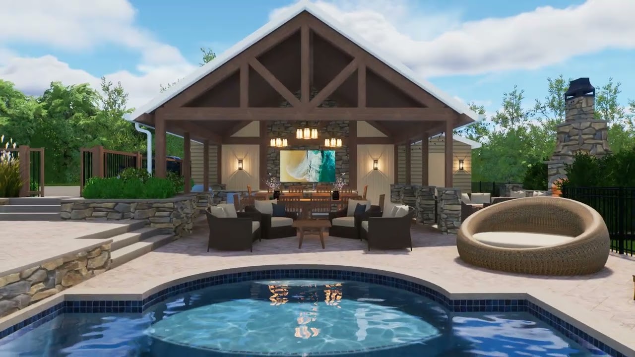 MAYLAND RESIDENCE // CUSTOM POOL HOUSE & OUTDOOR LIVING