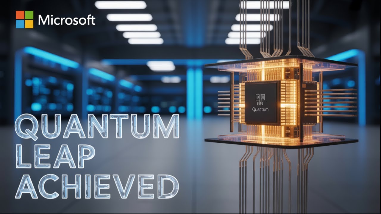 Microsoft's Topological Quantum Computer Changes Everything!