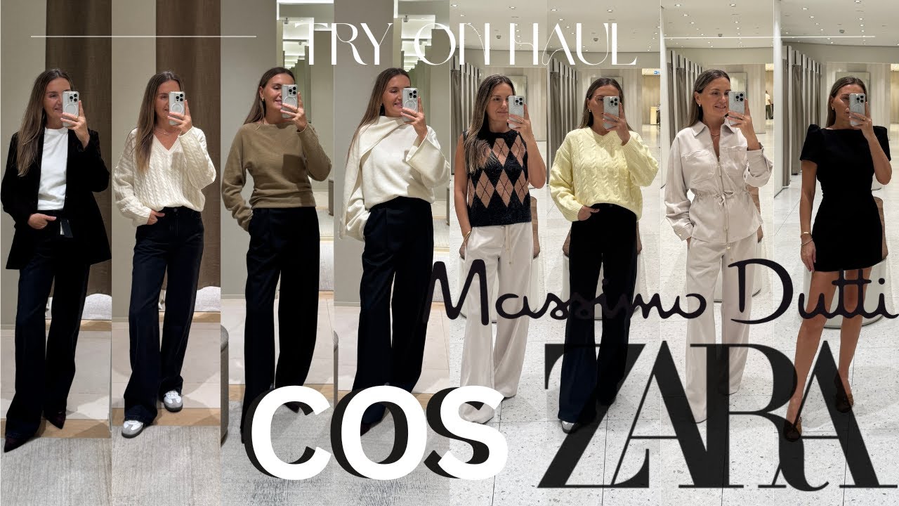 Massive ZARA, Массимо Дутти, COS ** | Примерка HAUL | **