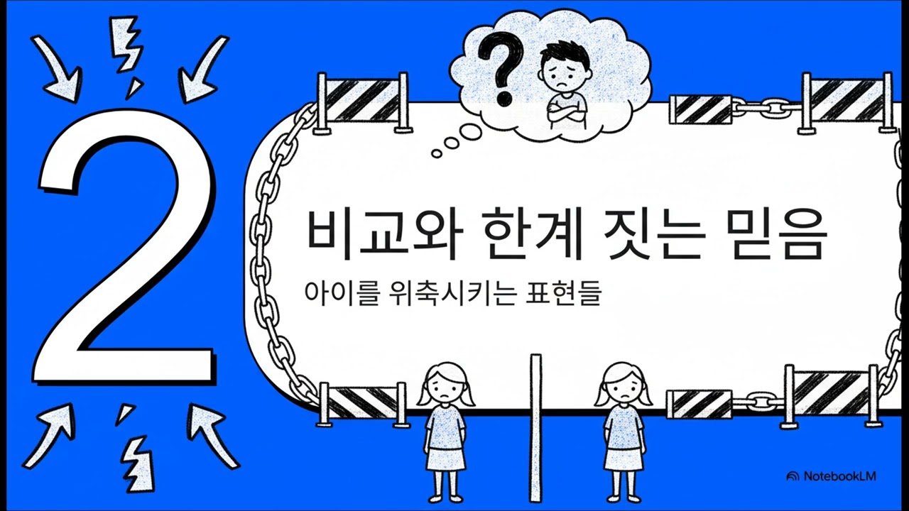 자녀에게 절대 하면 안 되는 말 ; 말의 능력