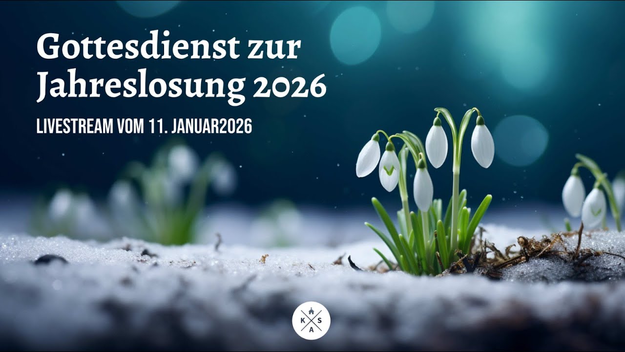 KAS-Gottesdienst am Sonntag, den 11.1.2026