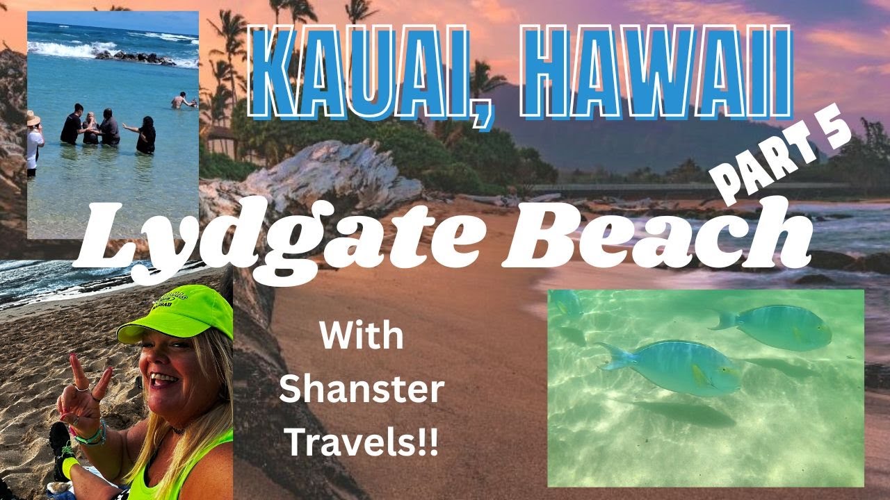 Visit the AWESOME Lydgate Beach, snorkel & SEE Baptisms in Kauai, Hawaii!!