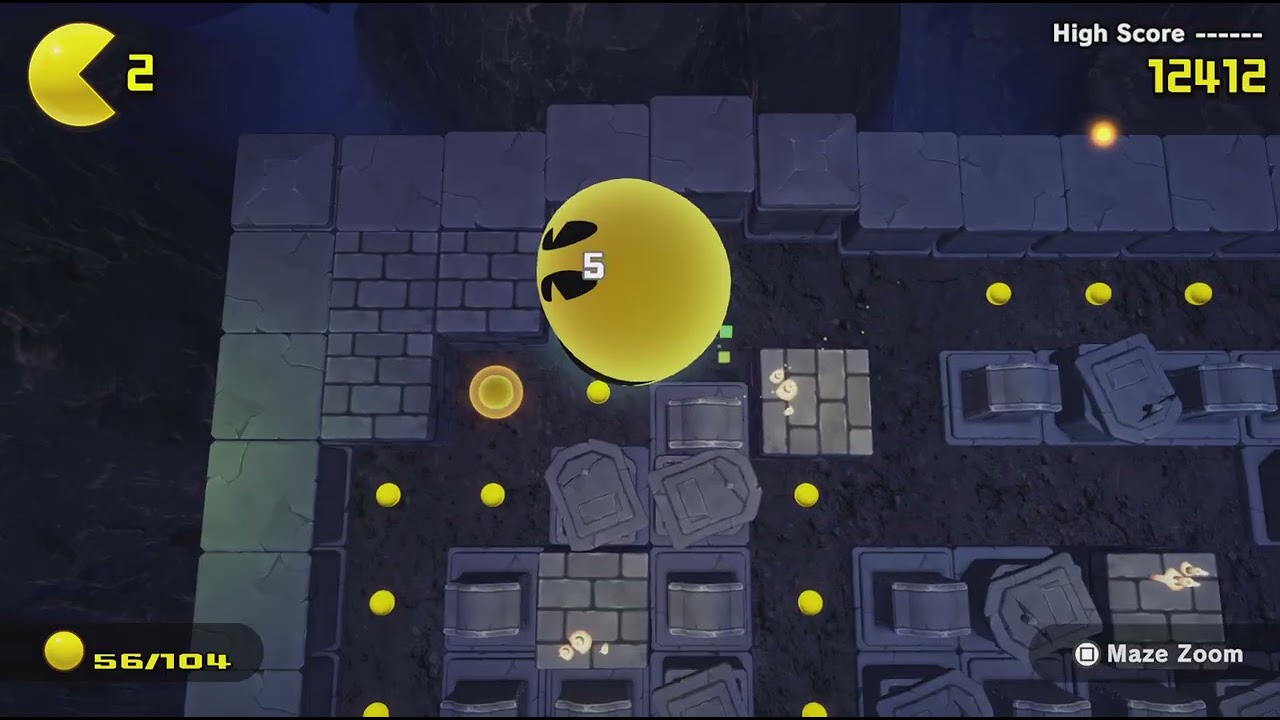 2️⃣1️⃣PAC-MAN rescue his world. 🥰👋🏽😍🫸🏽👻👻👻