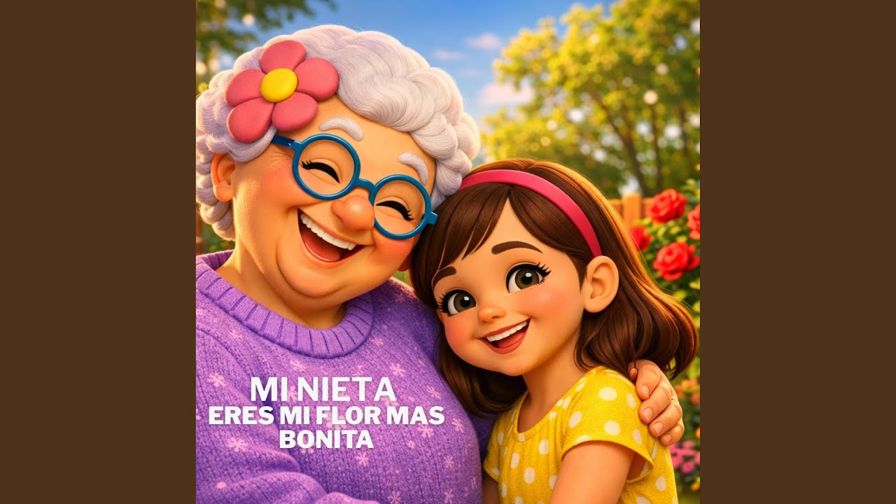 Mi Nieta eres mi flor más bonita