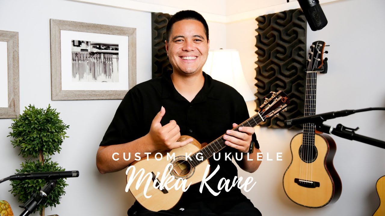 Custom KG Ukulele | demo by Mika Kane