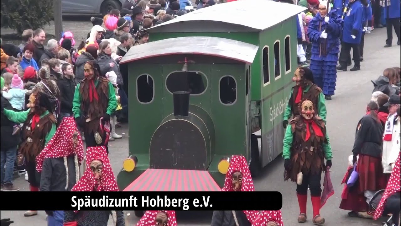 Jubiläumsumzug 2017 der Späudizunft Hohberg