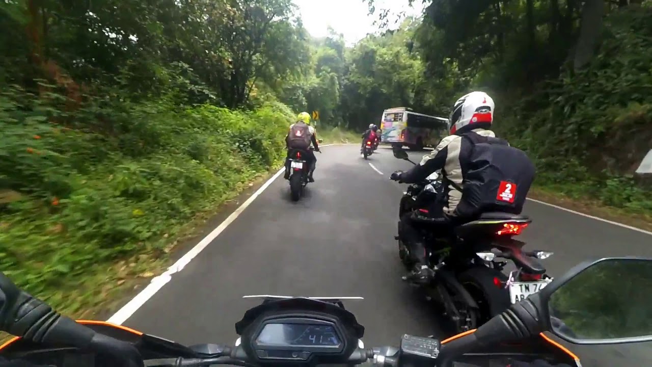 Kodaikanal Hair pin bends |Bike Ride | uphill drive