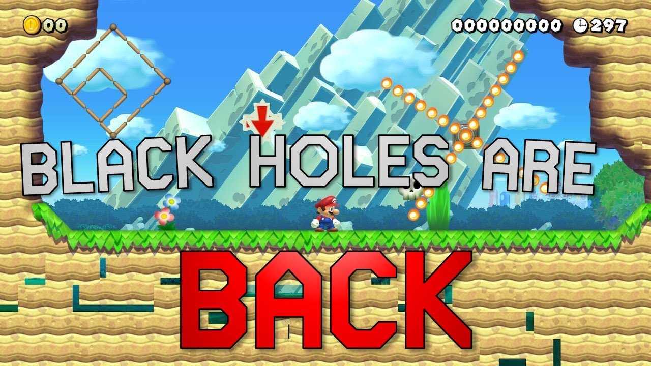 The BLACK HOLE Glitch is BACK | Mario Maker 2 [Old Setup]