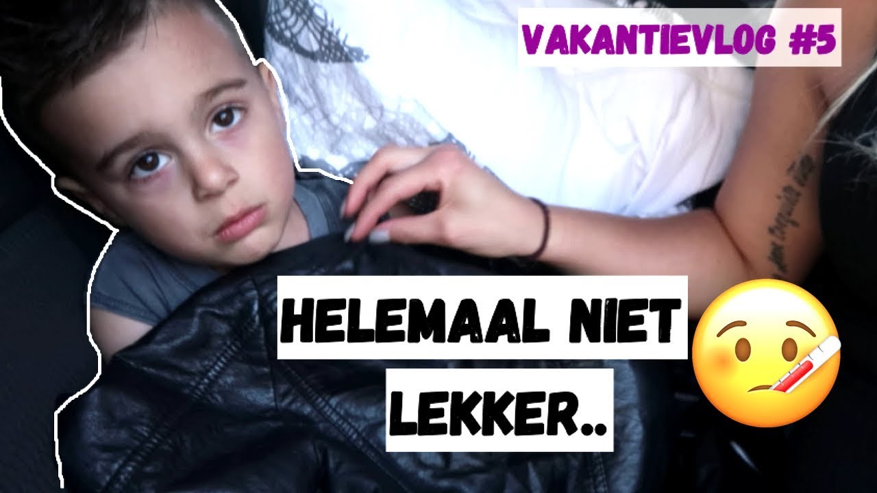 DEVRAN ZIEK OP LAATSTE VAKANTIEDAG | VLOG #83 - FAMILIE VLOGGERS