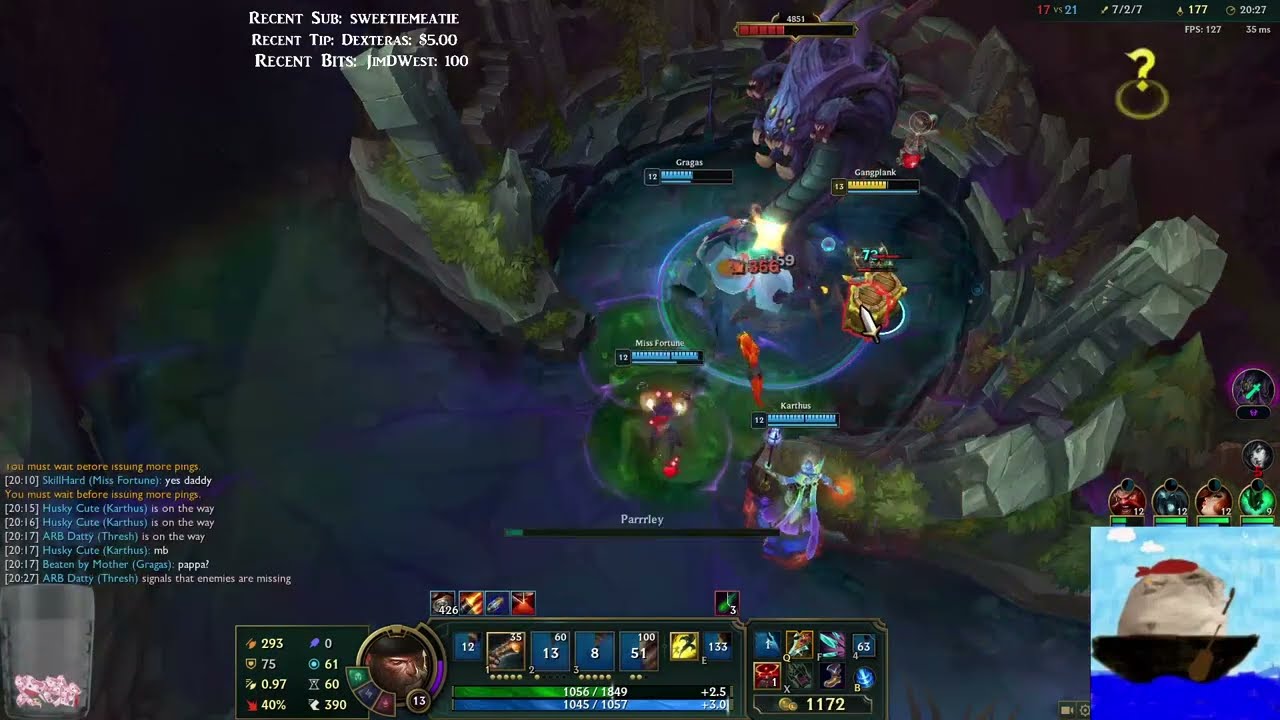 Tobias Fate Dominating Ahri Mid With One-Shot Build